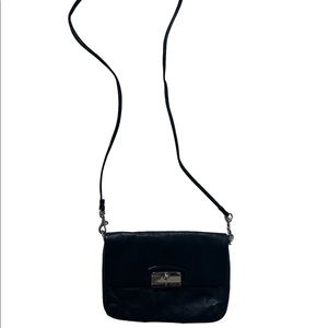 Coach leather crossbody bag with detachable strap